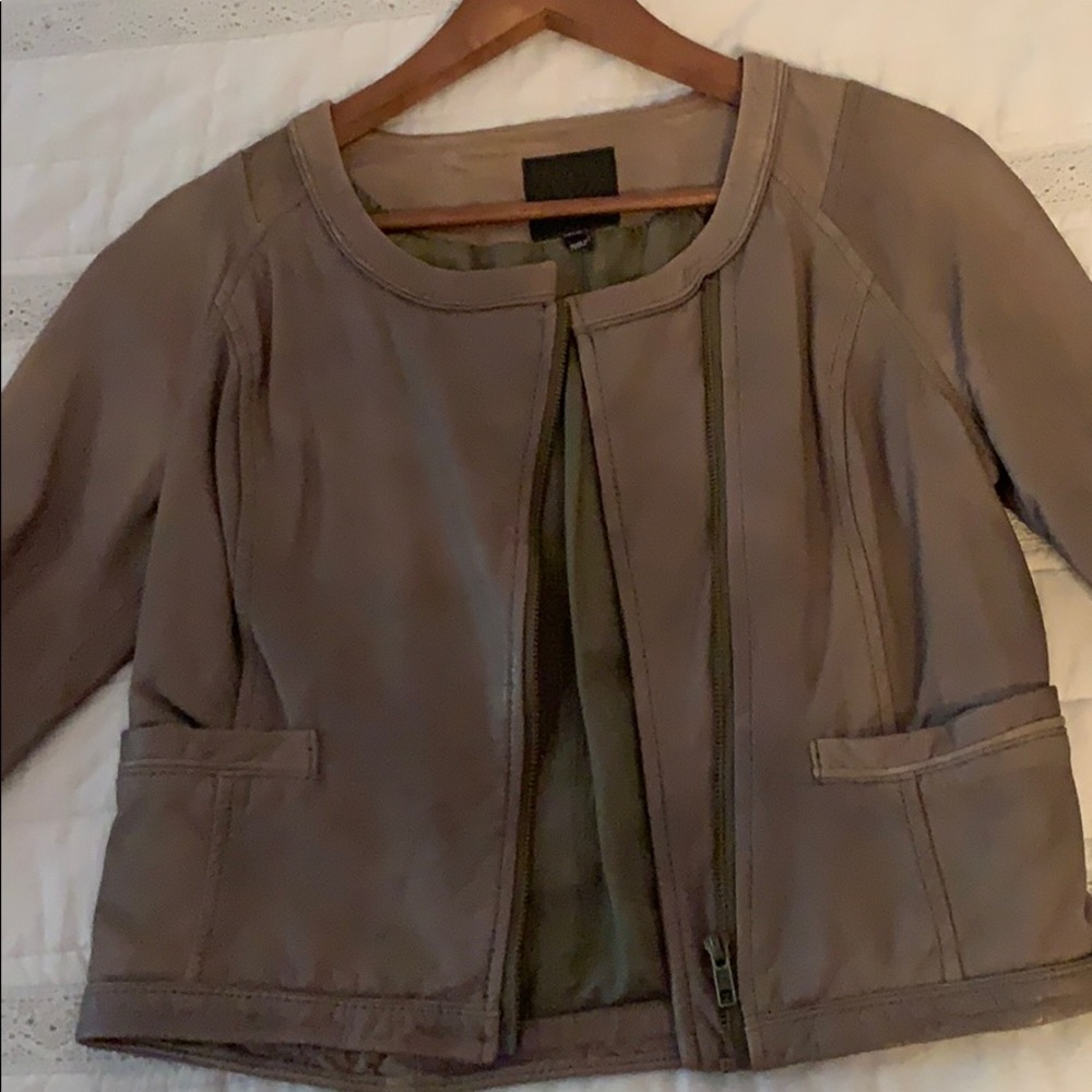 Leather vest